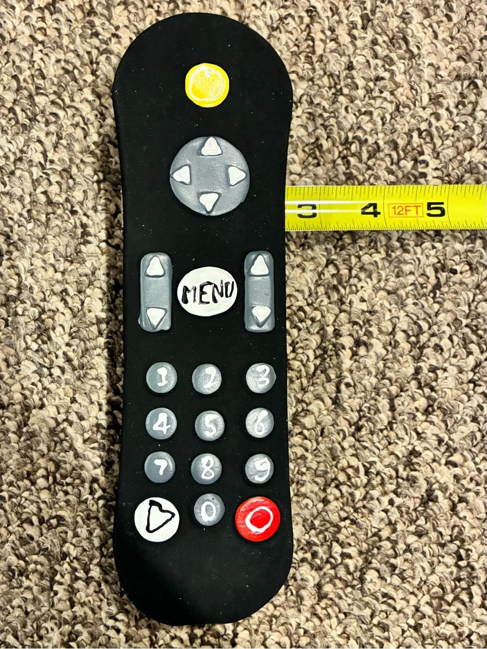 Frisco TV Remote Latex Squeaky Dog Toy